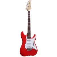 MSA E-Gitarre Elektrogitarre E-Gitarre 3x Singelcoil, Tremolo, elektrische Gitarre MASSIV