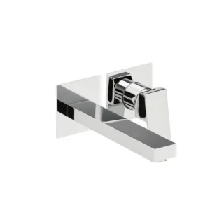 Herzbach NeoCastell Fertigmontageset 12.203754.1.01 210 mm, Waschtischarmatur, Unterputz, chrom