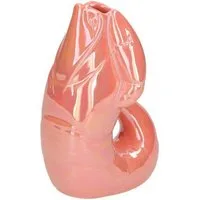 Giftcompany Dekovase Vase Madame Crevette Hummer Salmon (14cm)