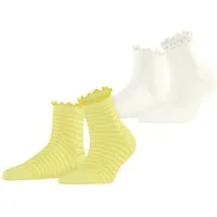 Esprit Kurzsocken Wavy Line 2-Pack Kurzsocken (2-Paar)