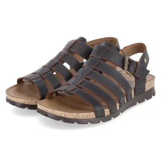 Panama Jack Sandalen SAMUEL C3  Braun - Gr. 41 -  Echt Leder