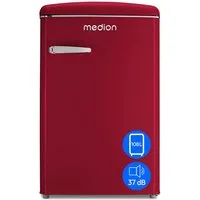 Medion® Gefrierschrank MD37790, 89.5 cm hoch, 55 cm breit, 108L Nutzinhalt,95L Kühlschrank,13L Gefrierfach, LED Innenbeleuchtung