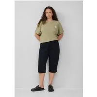 QS Caprihose Hose Capri-Hose aus Baumwoll-Elasthan-Mischung