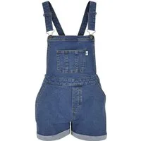 URBAN CLASSICS Jumpsuit Urban Classics Damen Ladies Organic Short Dungaree (1-tlg)