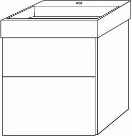 Sanipa Waschtischunterbau mit Auszügen 3way BP9821U