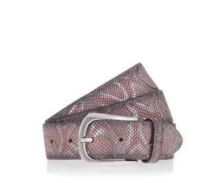 B.BELT - Sabia - 35 mm Gürtel rosa-silber | 2026-09nos 23.02.2026-02.0 - Gr. - 80
