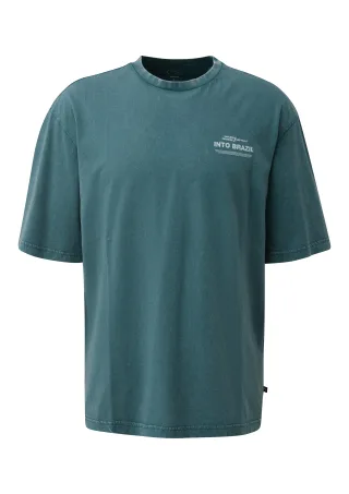 qs - T-Shirt petrol - Gr. - S