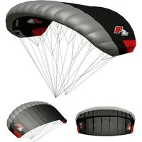 F2 Kite F2 Parawing Move Pro Wingfoil Wing 3,5qm Schwarz