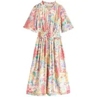 LAURA ASHLEY Druckkleid Laura Ashley Everingham Meadow Kleid für Eid (1-tlg)