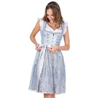 MarJo Dirndl Midi Dirndl 2tlg. - HIMMELKRON - silberblau