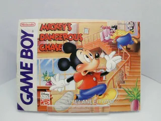 Mickey's Dangerous Chase [Nintendo Game Boy] Anleitung (DMG-MC-NOE) Neue