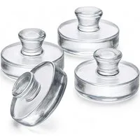Thiru Fermentationsglas - Fermentiergewichte - Ø 7 & 8 cm - 4er- & 8er-Sets, (4-tlg)