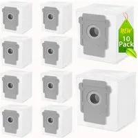 FELIXLEO Staubsaugerdüsen-Set Staubsaugerbeutel kompatibel mit iRobot Roomba i7 i7+ i8 i8+, (10-tlg)