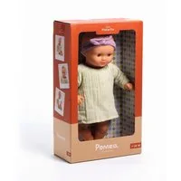 DJECO Babypuppe POMEA Puppe Pistache 32 cm