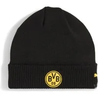 PUMA Strickmütze BVB ESS BEANIE unifarbenes Design, One Size