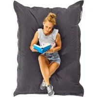 Green Bean Sitzsack XL Outdoor Sitzsack Square 120x160cm (XL Riesensitzsack 120x160cm 270 Liter Kinder & Erwachsene Bean Bag EPS Perlen Füllung, Groß Draußen Outdoor Liegekissen), Waschbar Wetterfest Lounge Sitzkissen Bodenkissen