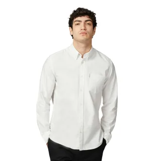 Ben Sherman - Hemd für Herren, Oxford-Stil, Langärmlig (Weiß)