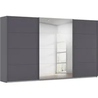 OTTO home Schwebetürenschrank Kleiderschrank Schrank Schlafzimmerschrank Garderobe AGORDO (Breiten 203/271/315/360 cm in drei Griff-Farben - NEU: Farbe SCHWARZ) Top Innenausstattung, in 4 Breiten und 2 Höhen MADE IN GERMANY