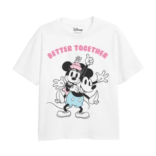 Disney - "Better Together" T-Shirt für Mädchen (Weiß)