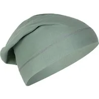 beties Beanie BasicSoft (1-St., 1 Stück Jersey-Beanie) leichte Sommermütze Sportmütze Schlafmütze Chemomütze natural-grün