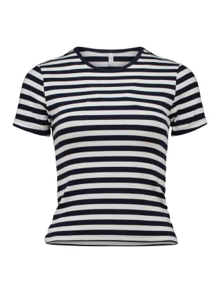 HaILYS - SS C TP Ka44ia navy/offwhite stripe - Gr. - M