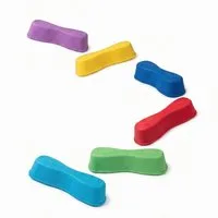 Playland Stapelspielzeug Balanciersteine für Kinder, 6er Set, bunt, bis 70 kg, indoor, Bewegungsspiel – Stapelsteine, fördert Gleichgewicht, Balance