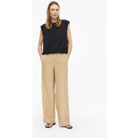 s.Oliver Chinos Hose Leichte Wide Leg Hose mit Elastikbund