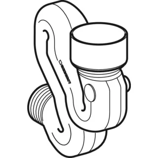 Geberit Schneckengeruchsverschluss für Urinal, 242029001 242029001