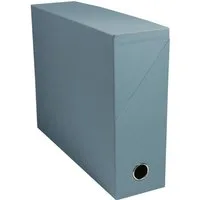 EXACOMPTA Archivcontainer 5x Transferbox, RC Karton, Rücken 90mm A4 AutentiK - sortiert - 89239E, Archivboxen