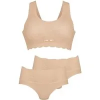 Anita since 1886 Set: Bralette-BH 3er Pack Bralette & Seamless High Waist Essential (Spar-Set, 3-tlg)