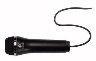 Logitech Konami Mikrofon [für Xbox 360 Wii PS2 PS3 & PC] schwarz