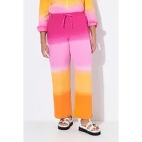 Angel of Style Schlupfhose Hose gerades Bein Musselin Farbverlauf