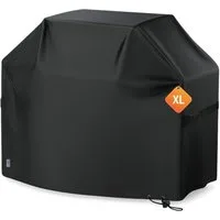 osoltus Gartenmöbel-Schutzhülle osoltus BBQ Abdeckhaube Premium Schutzhaube Gasgrill Schwarz XL 140 x