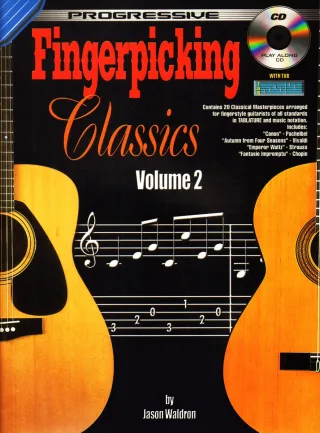 Fingerpicking Classics 2: With Poster