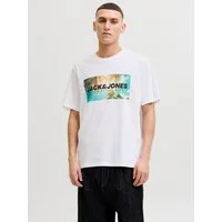 Jack & Jones Rundhalsshirt JJINDIANA TEE SS CREW NECK