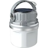 Luckice LED Gartenleuchte LED Campinglampen, LED Notleuchten, LED Taschenlampen, LED Notlampen, Zwei Farbtemperaturen, 45 Stunden Akkulaufzeit und Akkuanzeige.