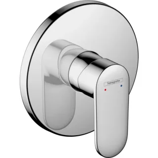 hansgrohe Vernis Blend Fertigmontageset 71667000 Unterputz-Brausearmatur, 1 Verbraucher, chrom