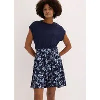 bonprix Midikleid für femininen Look, Jerseykleid, aus Viskose-Mix, bequeme Passform