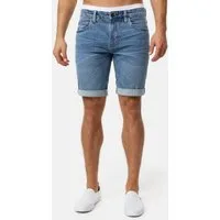 Indicode Jeansshorts Herren INDanny Jeans Shorts Herrenshorts aus elastischer Baumwoll-Qualität