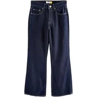 Next Bootcut-Jeans Jeans 100 % Baumwolle im Boot Cut – Kurzgröße (1-tlg)
