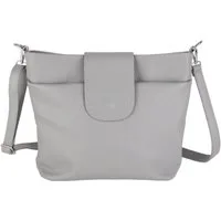 MIRROSI Umhängetasche Damen, Crossbody Bag, Echtleder Made in Italy (1 Tasche mit 1 oder 2 Gurte), verstellbaren Schulterriemen), 30x24,50x9cm (BXHXT) viel Stauraum