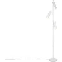 TRIO Leuchten LED Stehlampe, Dimmfunktion, LED wechselbar, Warmweiß, Steh Leselampe stehend für Lese-Ecke Stehleuchte aus Metall Höhe 150cm