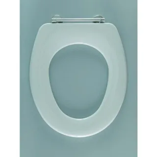 Haro WC-Sitz 511532 weiß, Scharniere Edelstahl, SolidFix, Exzenter, ohne Deckel