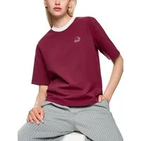Marc Cain T-Shirt Mon Cherry Premium Damenmode gerade Form, Rundhals