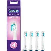 Oral-B Aufsteckbürste Pulsonic Sensitive (4er) - Aufsteckbürste - weiß
