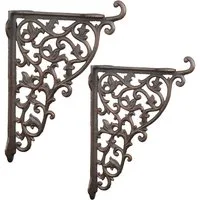 Moritz Wandregalhalter 2er Set Regalwinkel 29 x 39 cm Regalträger, Regalträger Regalwinkel Regalhalterung Wandregal Regal Kommode