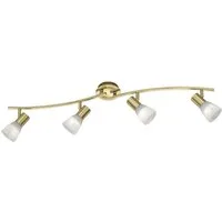 TRIO Leuchten LED Deckenstrahler Levisto, LED wechselbar, LED Deckenleuchte, LED Deckenlampe, schwenkbar