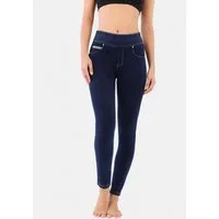 Freddy Shapingleggings NOW SKINNY YOGA mit Lifting & Shaping Effekt und Umschlagbund