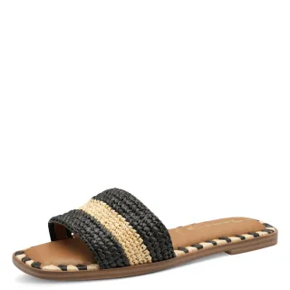 Tamaris - Da.-Pantolette beige comb - Gr. - 38