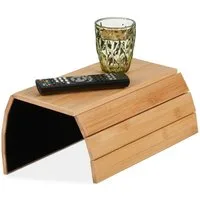 relaxdays Tablett Sofatablett Bambus, Bambus